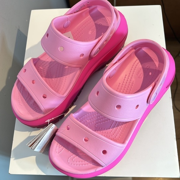 Crocs Classic Mega Crush Sandal Sandal Thick Soled Sandals Women's size 8 NWT - Picture 5 of 10